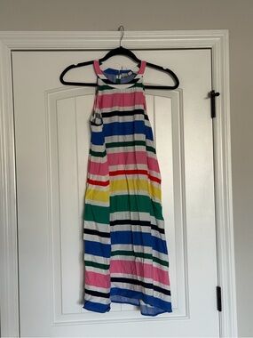 LOFT Women's Multi-Color Striped Dress Size S